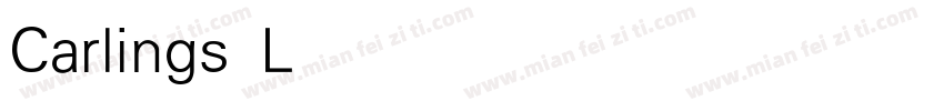 Carlings Light字体转换